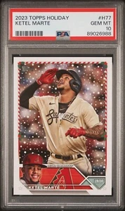 2023 topps Holliday Ketel Marte H77 PSA 10 - Picture 1 of 4