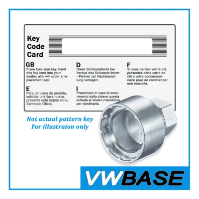 Ford Locking Wheel Nut Key LWNK Bolt Lugnut Match Security Master Lock theft - Image 1 of 4
