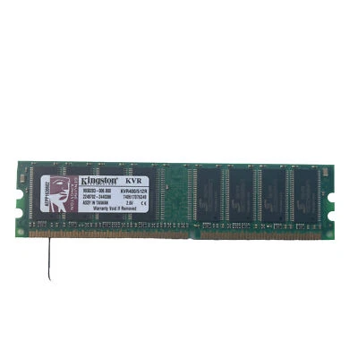 Kingston ValueRAM 512MB 400MHz PC3200 DDR Desktop Memory KVR400/512R - Image 1 of 2