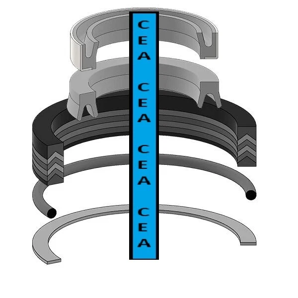 Kit de sello de cilindro de pluma retroexcavadora G32616 para estuche 530 310E 310F Foto 1 de 1