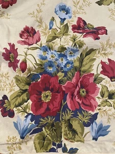 1 Chaps Home Ralph Lauren Rosa Azul Floral King Size Almohada Falsa, Claire - Imagen 1 de 7