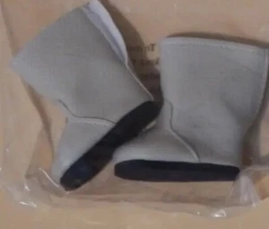 Ringelblume Marktpuppe Shop beige Stiefel/passt 18" Puppe - Bild 1 von 2