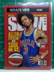 2020-21 NBA Hoops Allen Iverson SLAM Magazine soul on ice Insert # 1 OG - Picture 1 of 3