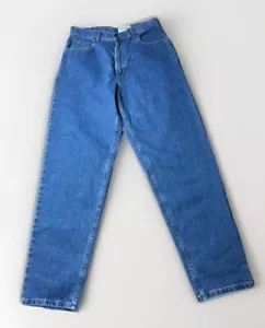 Vintage Eddie Bauer Jeans Womens 12 Blue Denim Reg Old Mom Deadstock NEW w/Tags! - Picture 1 of 11