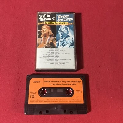 Willie Nelson & Waylon Jennings – 20 Outlaw Reunion Hits  #Cassette Switzerland - Image 1 of 3