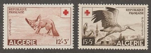 Algeria 1957 #B88-89 Wildlife - MNH - Picture 1 of 3