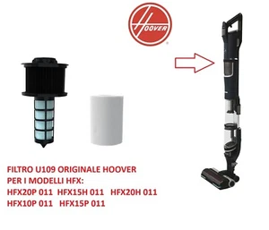 FILTRO HOOVER U109 ORGINALE ASPIRAPOLVERE SENZA FILI HFX ,HFX10P HFX20P HFX15H - Foto 1 di 1