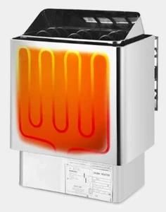 9KW SAUNA HEATER STOVE for HOME DRY SAUNA BATH SHOWER @ All Stainless Steel - Bild 1 von 7