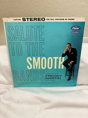 Freddy Martin - Salute to the Smooth Bands - Vinyl Record LP - USED!!! - Image 1 of 2