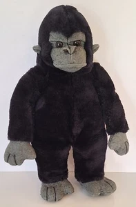 Vintage Russ Black Gorilla Ape Monkey Denim Face Hands Feet Rare Hard To Find  - Picture 1 of 7