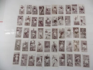 Churchman Cigarette Card Association Futbolistas 1938 1ª Serie Juego Completo 50 - Imagen 1 de 11