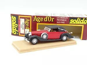 Solido 1/43 - Delage D8 Black And Red 1151 - Picture 1 of 1