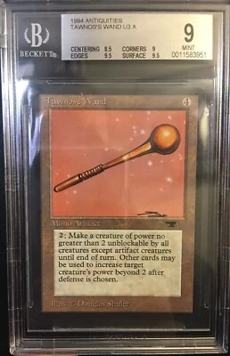 Tawnos’s Wand - BGS 9 MINT - Antiquities- MTG - Vintage - Legacy - - Image 1 of 3