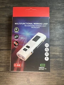 Super Bright Flashlight! USB Charging/Power Bank LED Emergency Light - Picture 1 of 3