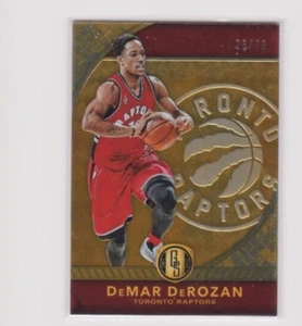 2016-17 Panini Gold Standard #43 DeMar DeRozan. Raptors 26/79 - Picture 1 of 1