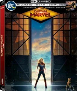 Captain Marvel 4K UHD SteelBook BestBuy Exclusive - Bild 1 von 4