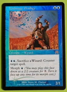 MTG, Voidmage Prodigy FOLIE, Onslaught, blau seltene FOLIE - Bild 1 von 2