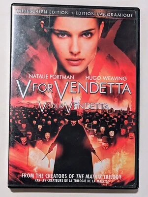 V for Vendetta DVD (2005) - Region 1 - FR/EN - VG+ (Tested) - Image 1 of 4