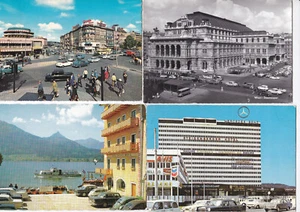 17 LOT European Street Scene Postcards With Mercedes-Benz Cars in View - 12 Ger - Picture 1 of 5