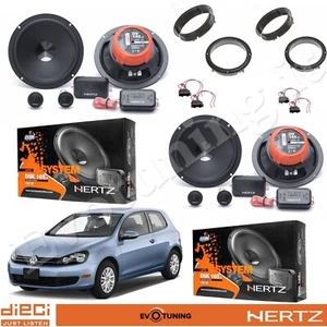 Kit 8 Casse Altoparlanti Hertz Dsk 165.3 ANT+POST per VW Golf 6 VI dal 2008>2012 - Foto 1 di 18