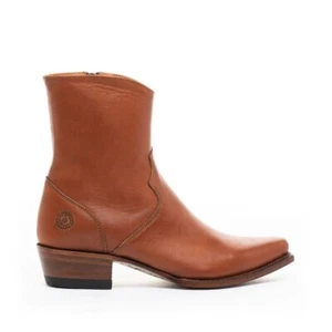 Ranch Road Boots Women's Sz. 9D Scarlett Zip Cognac Western Boots - Picture 1 of 12