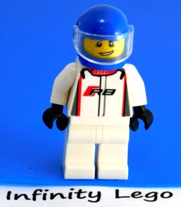 LEGO Audi R8 LMS ultra Driver Minifigure Speed Champions Racer Racing Car 75873 - Bild 1 von 2