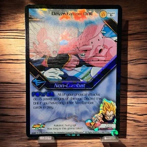 Dragon Ball Z Card Game Score DBZ CCG DEVASTATION DRILL PREVIEW 6 LIMITED FOIL - Picture 1 of 5