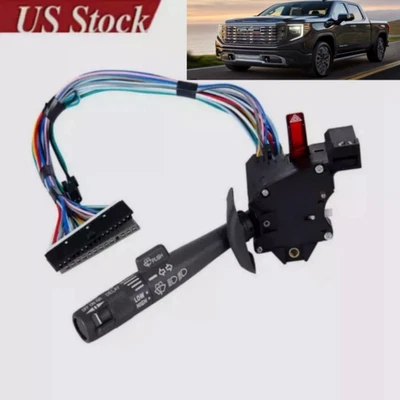 Cruise Control Windshield Wiper Turn Signal Lever Switch for Chevy GMC Truck&*&& - Image 1 of 4