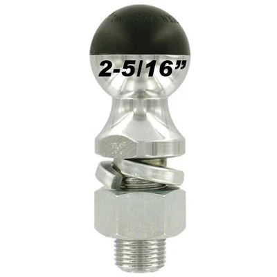 Bola de remolque Andersen sin grasa 2-5/16" bola dura vástago de 1" 8.000 lb - V5 Rt Foto 1 de 4