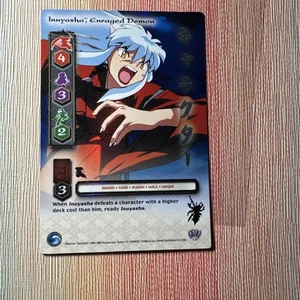 Inuyasha Kijin Ultra Rare Foil Card 131 Inuyasha Enraged Demon TCG 1ST ED - Picture 1 of 2