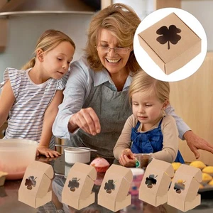 20 Pcs Geschenkbox Aus Kraftpapier Kleine Pappkartons Boxen Mit Deckel - Bild 1 von 11