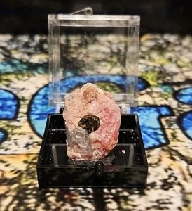 12g Natural Rhodochrosite Specimen Box Mineral Crystal Quartz Healing Decor - Picture 1 of 4