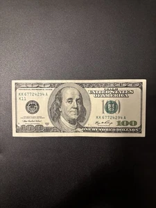 $100 Bill (One Hundred Dollar Bill) – Lightly Circulated- 2006A-Nice US Currency - Picture 1 of 2