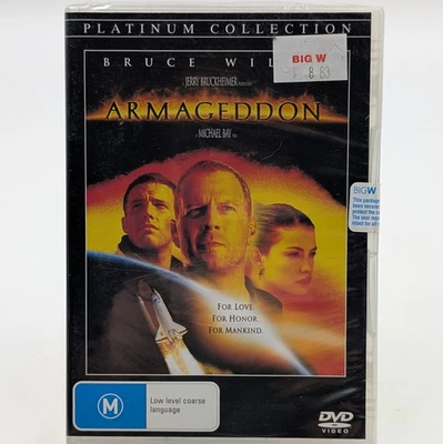 Armageddon DVD Platinum Collection Bruce Willis Ben Affleck Brand New Sealed - image 1 of 4