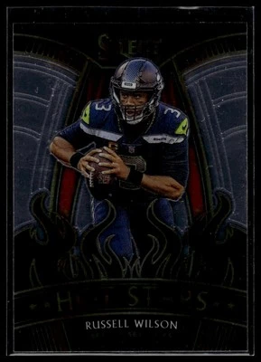 2020 Panini Select #HS18 Russell Wilson Hot Stars - Image 1 of 2