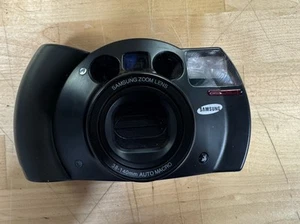 Samsung ECX 1 analoge Kompaktkamera 35 mm von Porsche - GETESTET & FUNKTIONSFÄHIG! - Bild 1 von 4