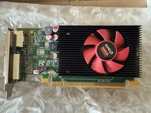 NEW Dell AMD Radeon HD 7450 1GB DDR3 PCIe GPU + DisplayPort Cable Low Profile - Picture 1 of 4