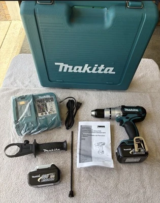 Nuevo-Makita (LXPH03) 18V 1/2” Taladro percutor inalámbrico Foto 1 de 2