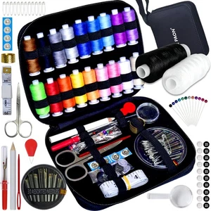 Sewing Kit with Case Portable Sewing Supplies for Home Traveler, Adults, - Picture 1 of 8