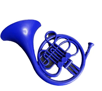 Réplica de cuerno francés azul - Propuesta HIMYM - 16" colgante de pared Foto 1 de 4
