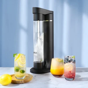 BRAND NEW Brand New Ultima Cosa Presto Frizzante Soda Maker- Black - Picture 1 of 3