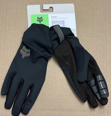 Nuevos guantes de bicicleta Fox Racing para mujer Ranger Fire MTN medianos $50 negro lunar Foto 1 de 4