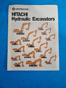 Hitachi Excavator Brochure 1985 Full Line - Picture 1 of 9