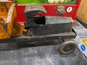 Camión de volteo de acero prensado vintage de 1920 Structo Buddy L Chein 22" de largo cabina C - Imagen 1 de 10