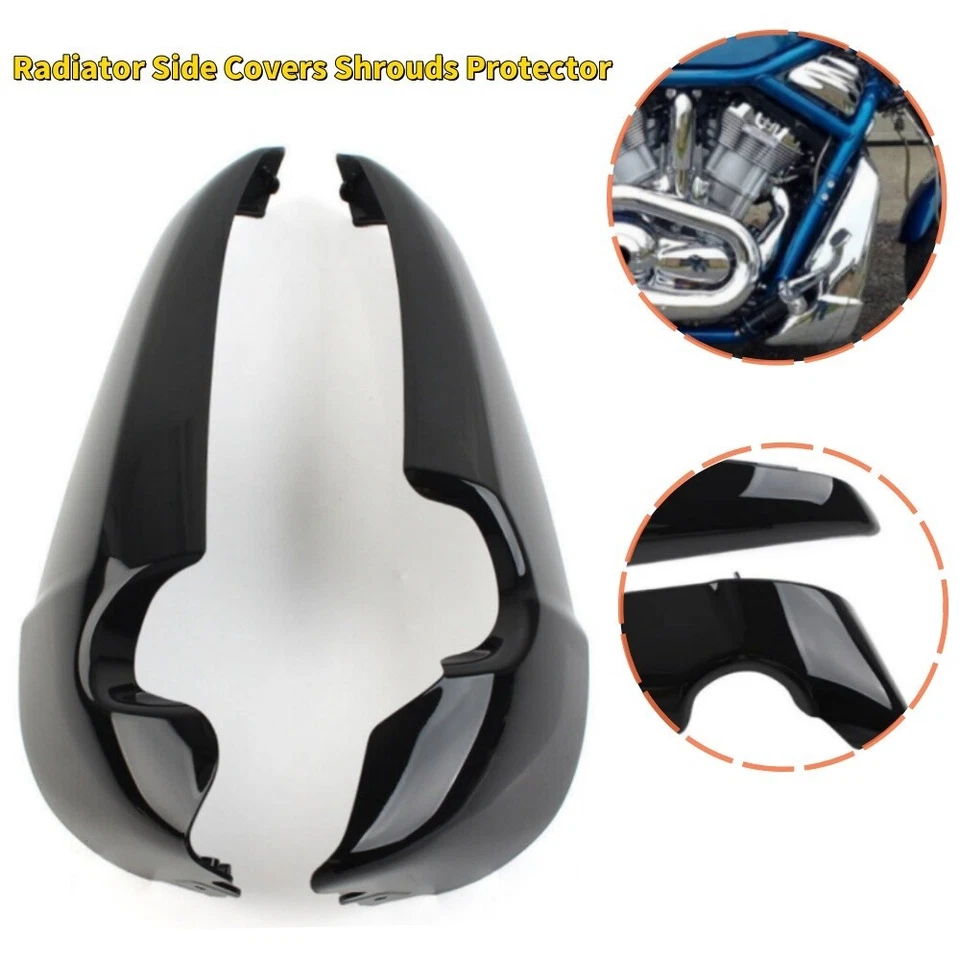 Cubiertas laterales del radiador para Harley Davidson V Rod VROD VRSC 2001-23 P Foto 1 de 4