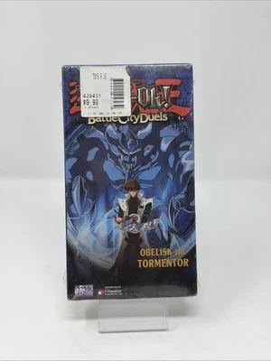 Yu-Gi-Oh: Battle City Duels - Vol. 2: Obelisk the Tormentor VHS Shonen Jump NEW — 第 1/4 张图片