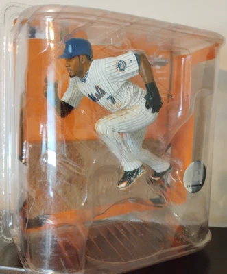 New York Mets Jose Reyes McFarlane White Pinstripes - Image 1 of 4
