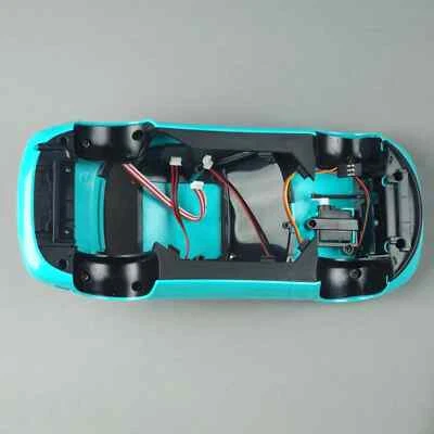 LDRC Drift RC Car Body Mazda Miata MX5 Blue With Accessories Tongue Mirrors - Image 1 of 4