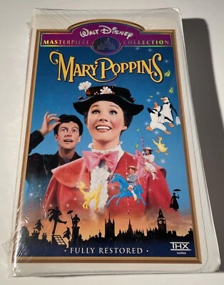Mary Poppins (VHS, Clam Shell Special Edition, Factory Sealed, New) - Image 1 of 4