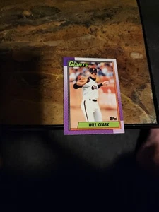 1990 Topps Tiffany #100 Will Clark, Mint- Grade Ready - Picture 1 of 5